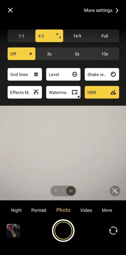 High Dynamic Range Camera
