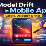 AI model drift in mobile apps