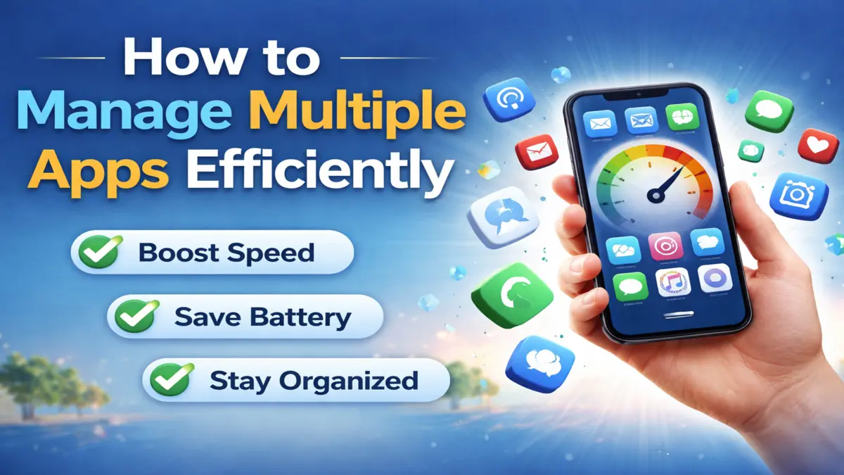 Manage Multiple Apps Efficiently
