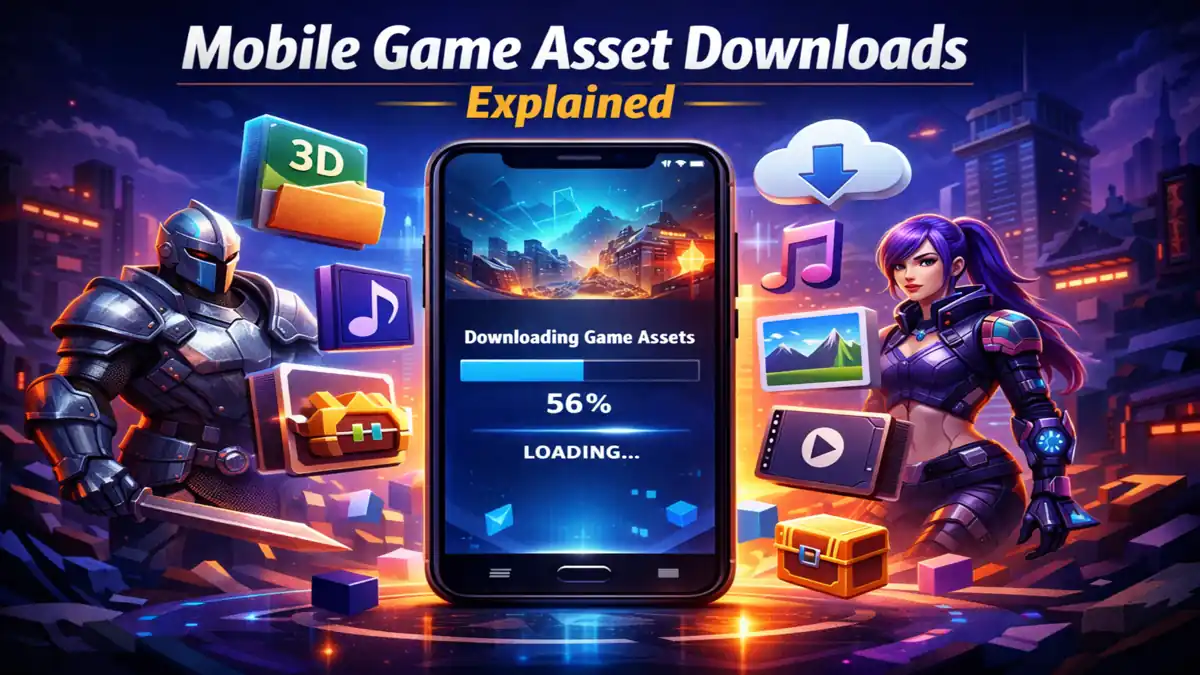 Mobile Game Asset Downloads