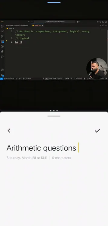 split screen and multi tasking