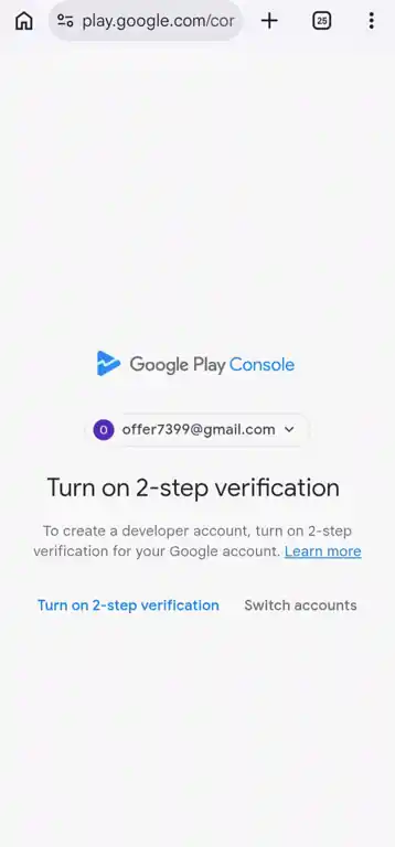 google play console