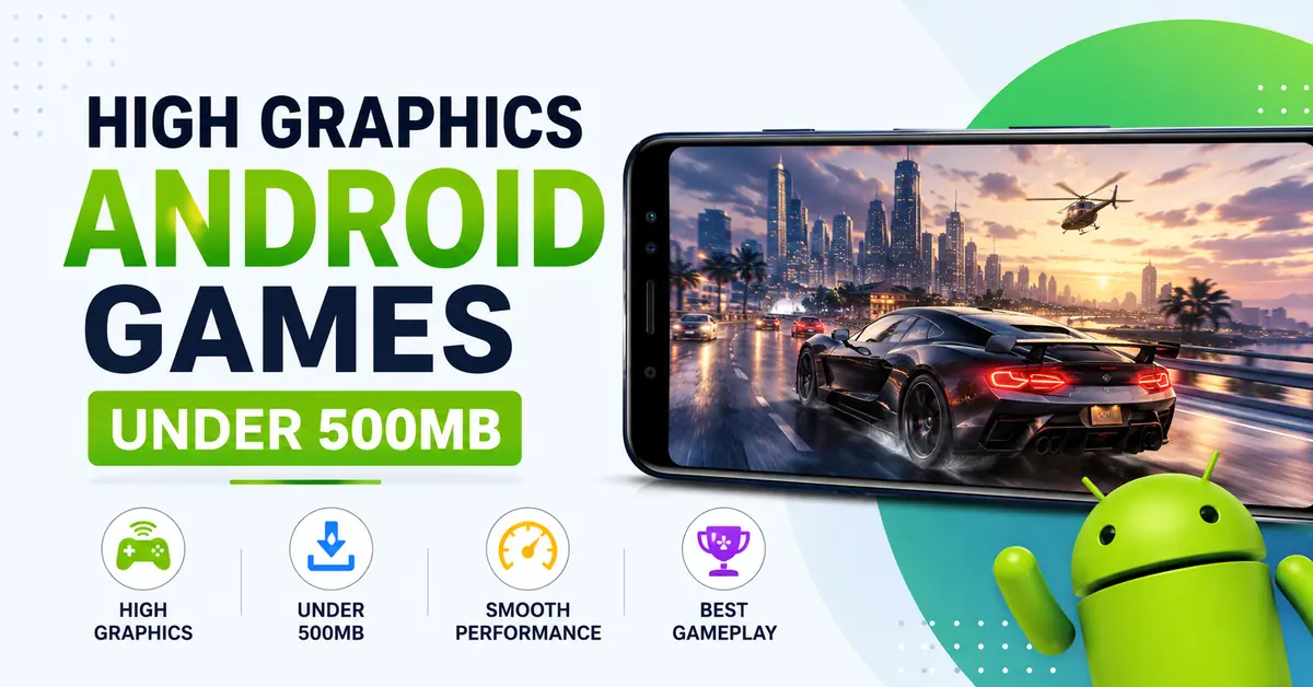 high graphics Android games under 500MB
