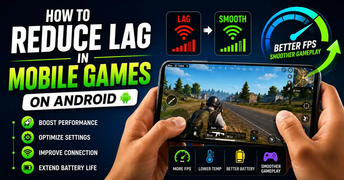 reduce lag in mobile games