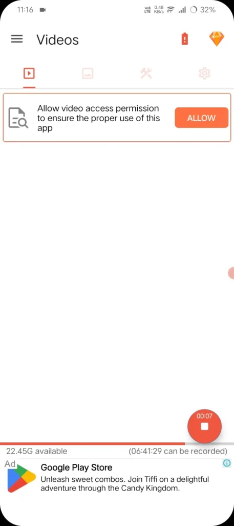 AZ screen recorder