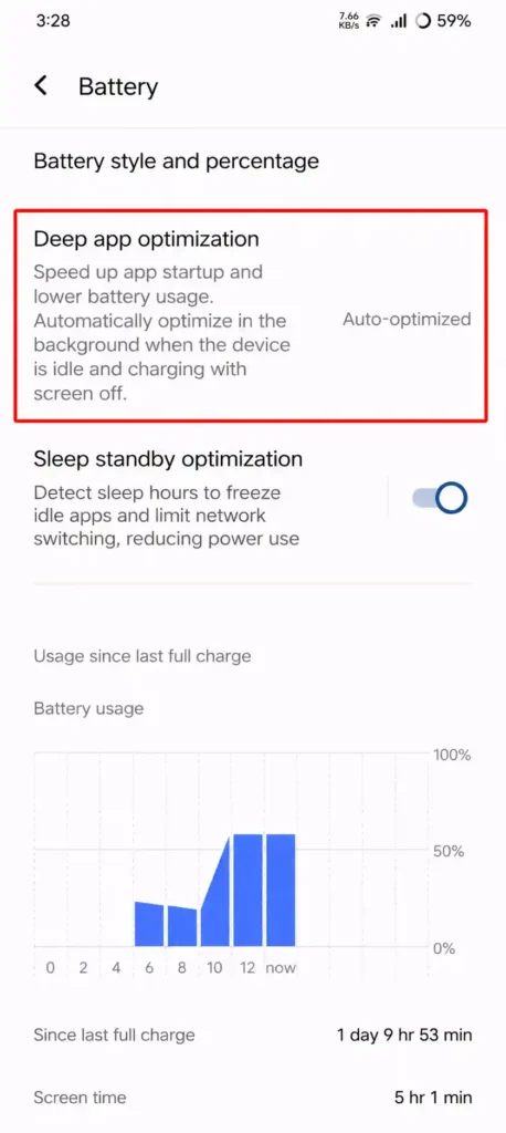 Deep app optimization