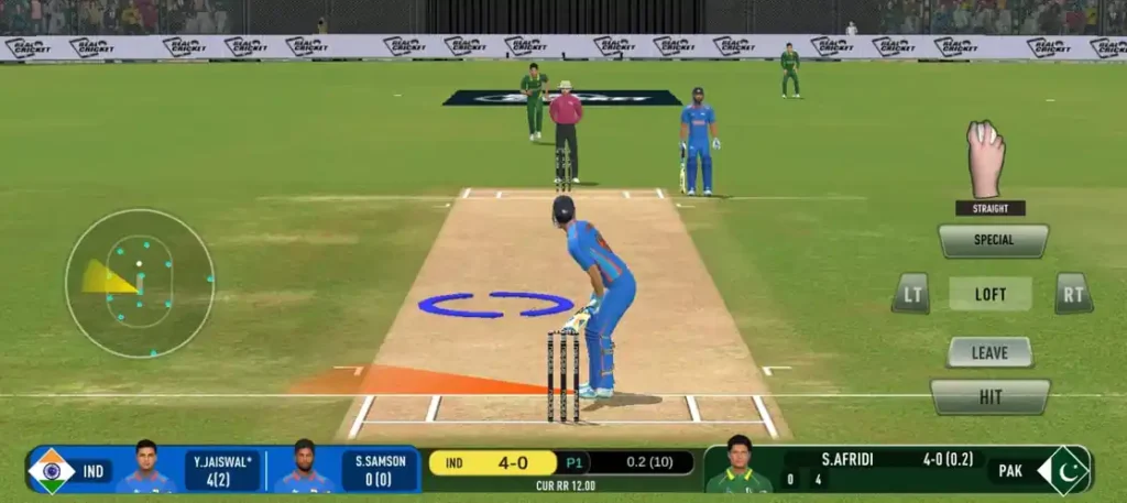 real cricket swipe