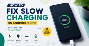 slow charging on android phone