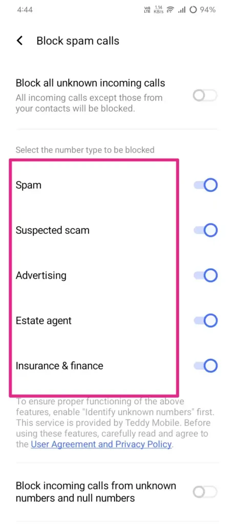 Spam protection