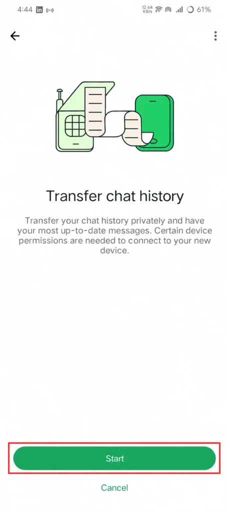 WhatsApp Chat Transfer