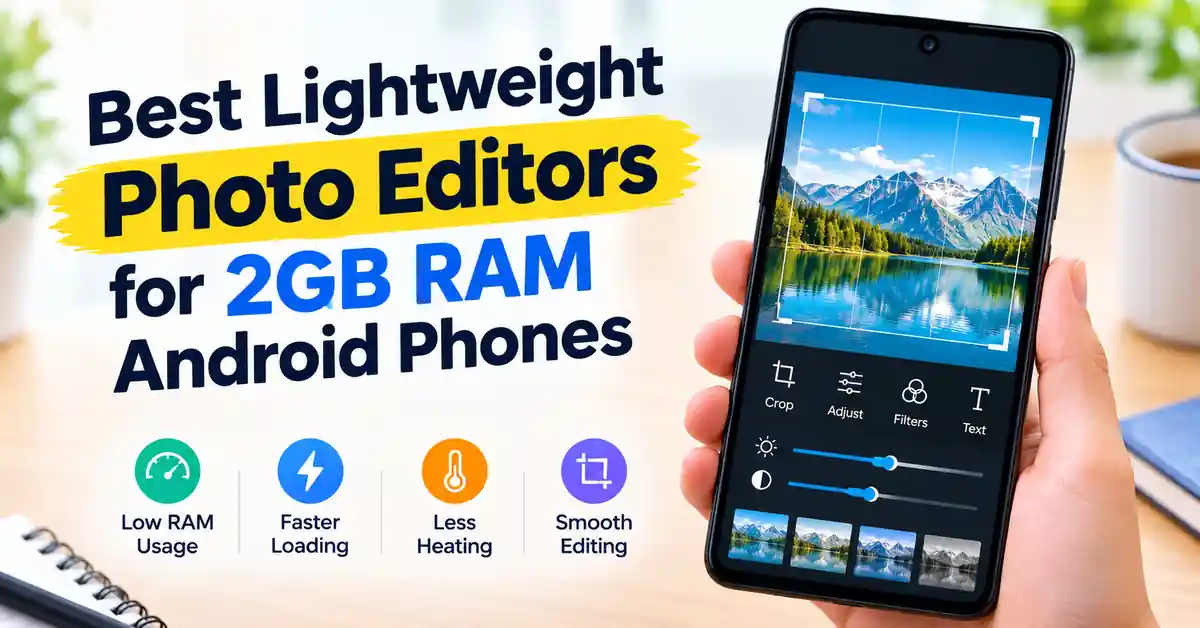 Home 8 best lightweight photo editors